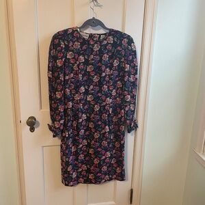 Vintage Early 90s Silk Cocktail Dress